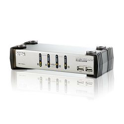 Aten CS1734AC, 4-Port PS/2-USB VGA/Audio KVMP™ Switch