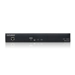 Aten KN1000, 1-Local/Remote Share Access Single Port VGA KVM over IP Switch with Single Outlet Switched PDU 