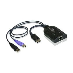 Aten KA7169, DisplayPort USB Virtual Media KVM Adapter Cable with Smart Card Reader (CPU Module)