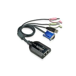 Aten KA7178, Dual Output USB Virtual Media KVM Adapter with Audio