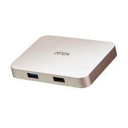 Aten UH3235 USB-C 4K Ultra Mini Dock s Power Pass-Through funkcijom