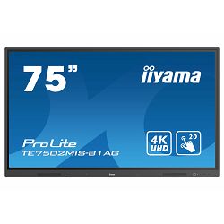 Interaktivni monitor IIYAMA PROLITE TE7502MIS-B1AG, 75'', 4K UHD