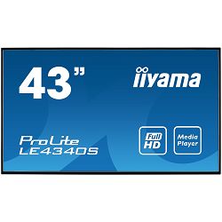 Profesionalni monitor IIYAMA PROLITE  LE4340S-B3, 43", Full HD