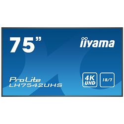 Profesionalni monitor IIYAMA PROLITE LH7542UHS-B3, 75