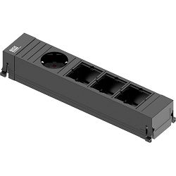 Stolna priključnica Bachmann POWER FRAME; 3x strujna utičnica, 1x priključak