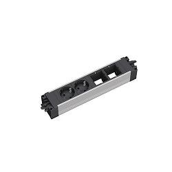 Stolna priključnica Bachmann STEP; 2x strujna utičnica, 2x priključak