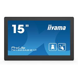 Touchscreen monitor IIYAMA PROLITE TW1523AS-B1P, 15.6" Full HD