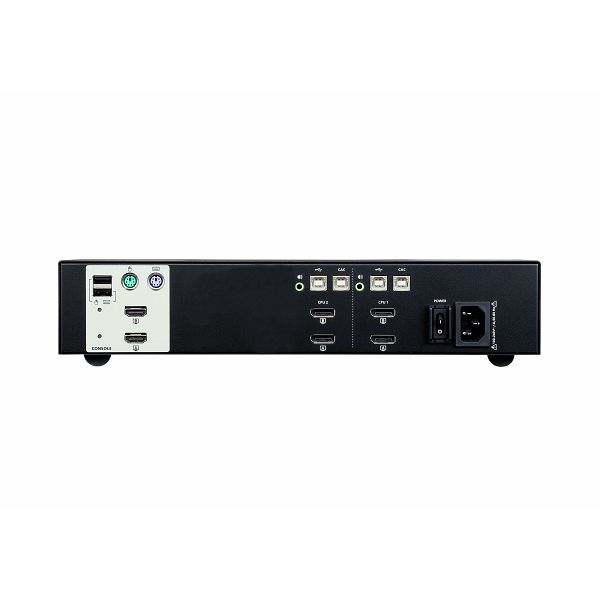 Aten CS1142DP, 2-Port USB DisplayPort Dual Display Secure KVM Switch