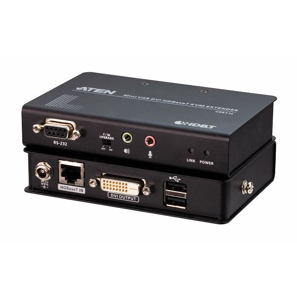 Aten CE611, 4-port USB KVM switch