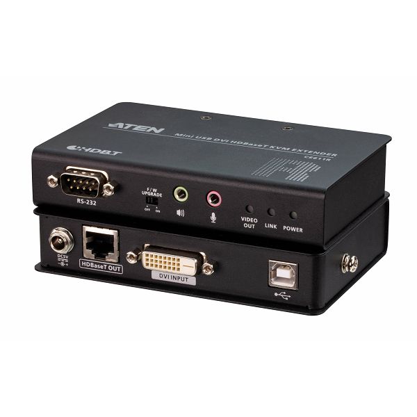 Aten CE611, 4-port USB KVM switch