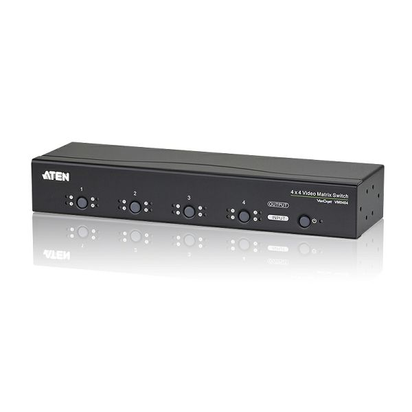 ATEN VM0404, 4X4 Video Matrični Preklopnik + Audio W/EU ADP