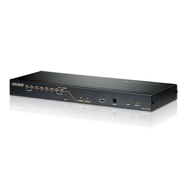 Aten KH2508A, 2-console 8-port Cat 5 High-Density KVM Switch