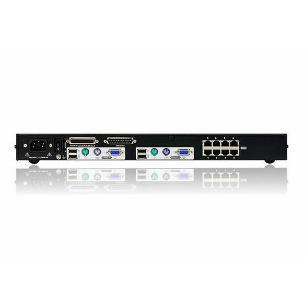 Aten KH2508A, 2-console 8-port Cat 5 High-Density KVM Switch