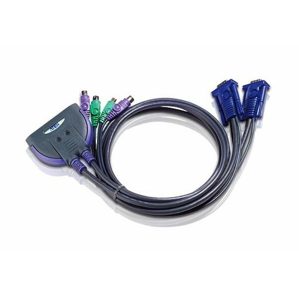 Aten CS62S, 2-Port PS/2 KVM Switch