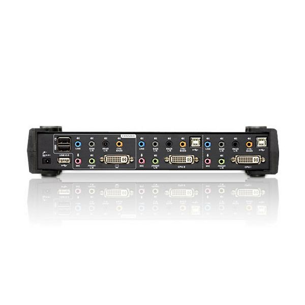 Aten CS1782A, 2-Port USB DVI Dual Link KVMP™ Switch