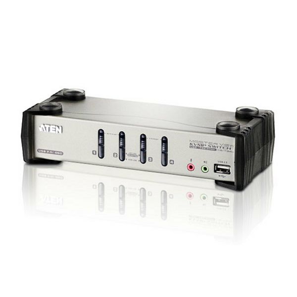 Aten CS1734B, 4-Port USB 2.0 KVMP™ Switch with OSD