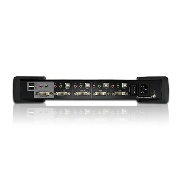 Aten CS1184, 4-port USB DVI Secure KVM Switch
