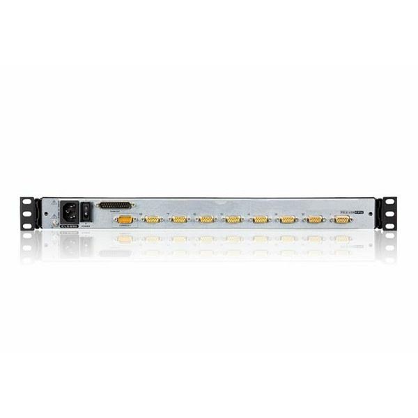Aten CL5808, 8-Port PS/2-USB VGA Dual Rail 19" LCD KVM Switch with Daisy-Chain Port and USB Peripheral Support