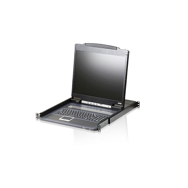 Aten CL3000, Lightweight PS/2-USB VGA 19" LCD Console with USB Peripheral Support