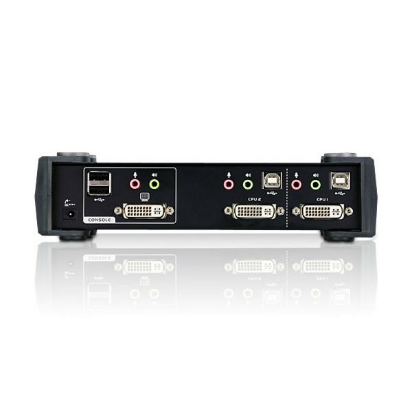 Aten CS1762A, 2-Port USB DVI/Audio KVMP Switch