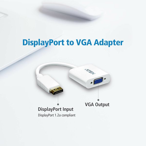 ATEN VC925, DisplayPort to VGA Adapter