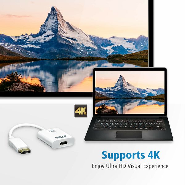 ATEN VC986, DisplayPort to 4K HDMI aktivni adapter