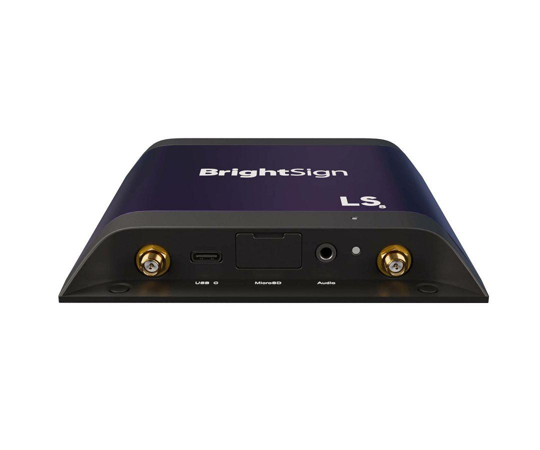 BrightSign LS445 4K, H.265, Full HD and 4K video, HTML5
