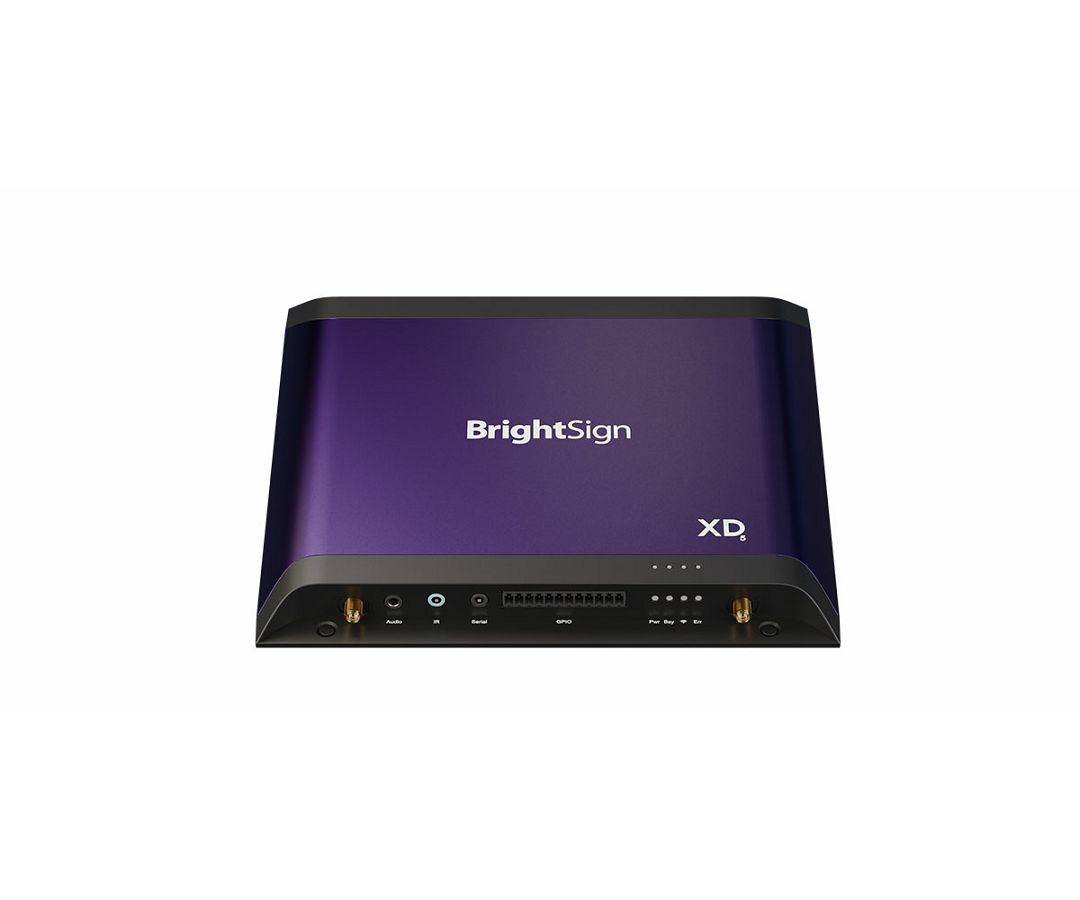 BrightSign XD236, Professional 4K player, PoE+, full open GL ES,standard I/O