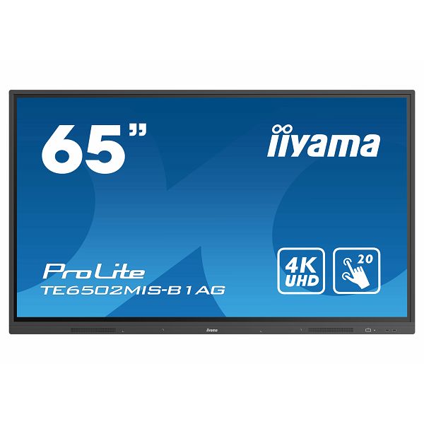 Interaktivni monitor IIYAMA PROLITE TE6502MIS-B1AG, 65'', 4K UHD