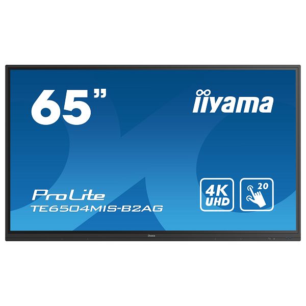 Interaktivni monitor IIYAMA PROLITE TE6504MIS-B2AG, 65'', 4K UHD