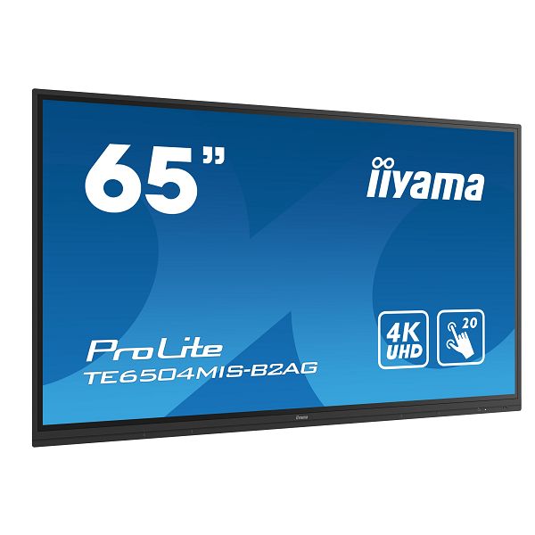 Interaktivni monitor IIYAMA PROLITE TE6504MIS-B2AG, 65'', 4K UHD