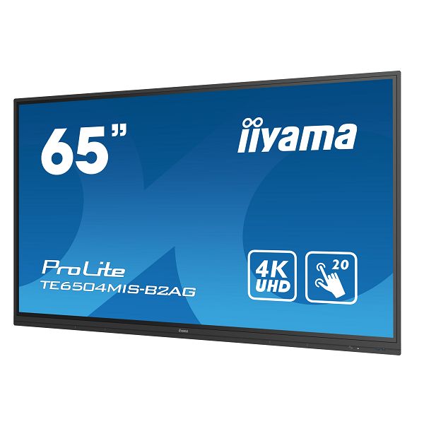 Interaktivni monitor IIYAMA PROLITE TE6504MIS-B2AG, 65'', 4K UHD