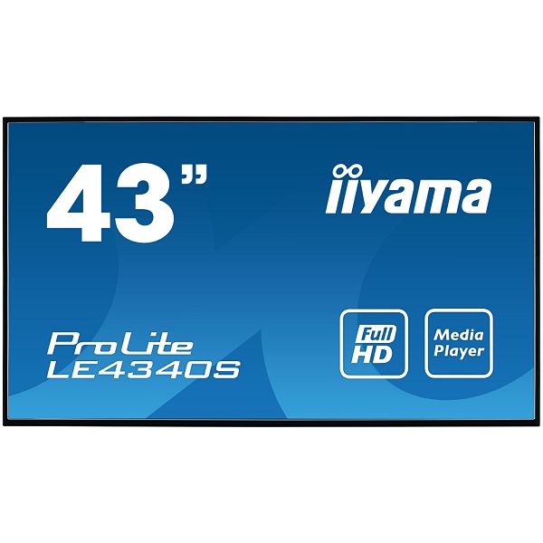 Profesionalni monitor IIYAMA PROLITE  LE4340S-B3, 43", Full HD