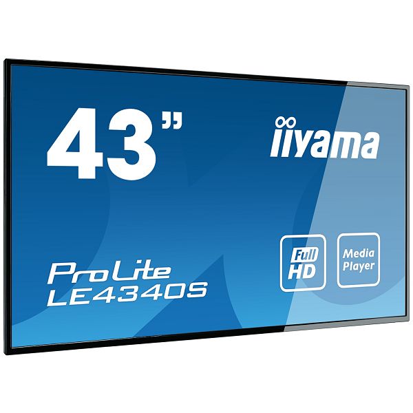 Profesionalni monitor IIYAMA PROLITE  LE4340S-B3, 43", Full HD