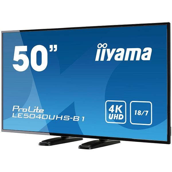 Profesionalni monitor IIYAMA PROLITE LE5041UHS-B1, 50", 4K UHD