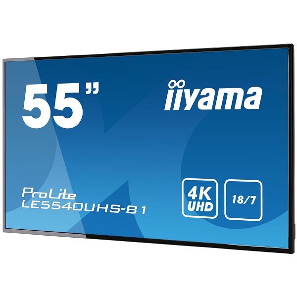 Profesionalni monitor IIYAMA PROLITE LE5541UHS-B1, 55", 4K UHD