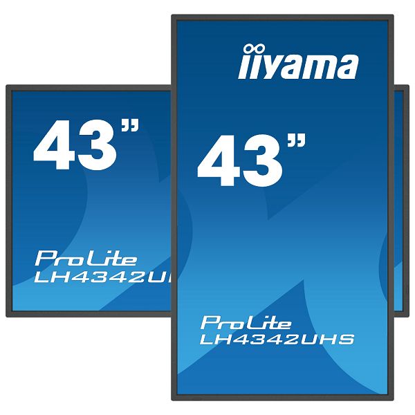 Profesionalni monitor IIYAMA PROLITE LH4342UHS-B3, 43", 4K UHD