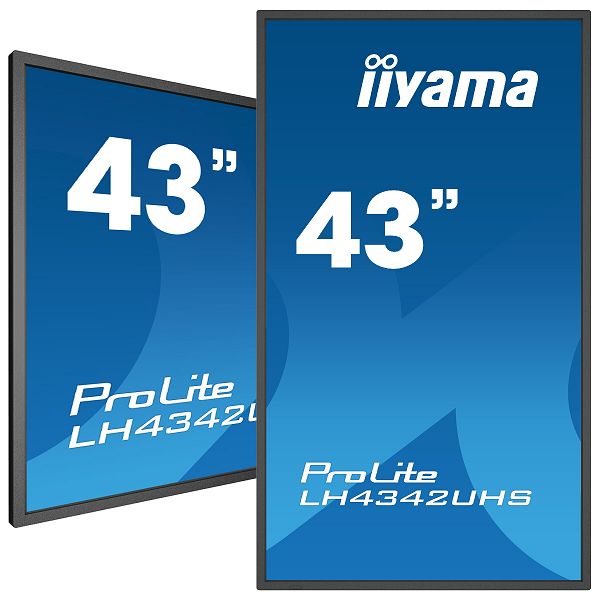 Profesionalni monitor IIYAMA PROLITE LH4342UHS-B3, 43", 4K UHD