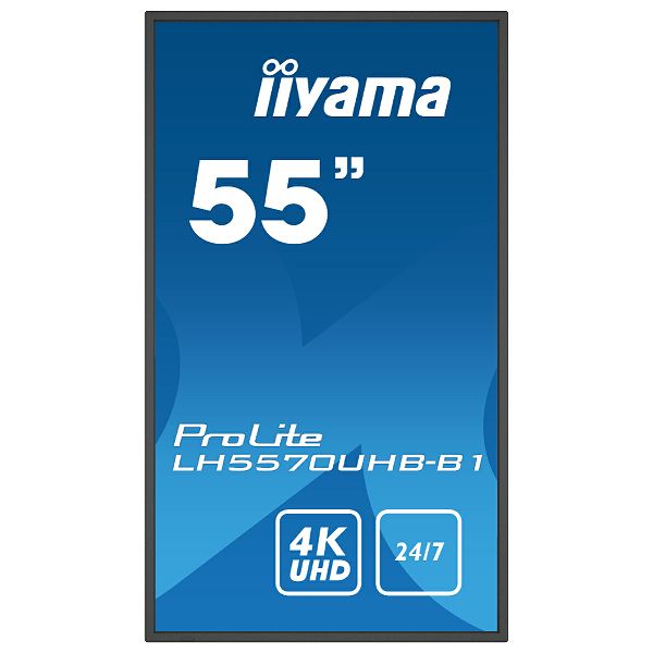 Profesionalni monitor IIYAMA PROLITE LH5570UHB-B1, 55", 4K UHD