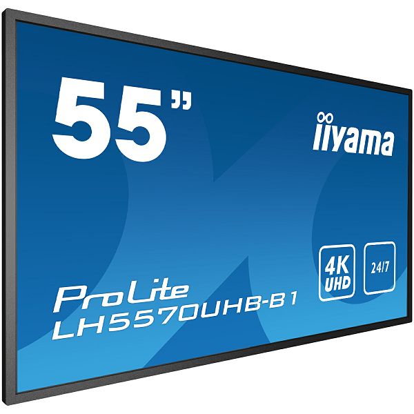 Profesionalni monitor IIYAMA PROLITE LH5570UHB-B1, 55", 4K UHD
