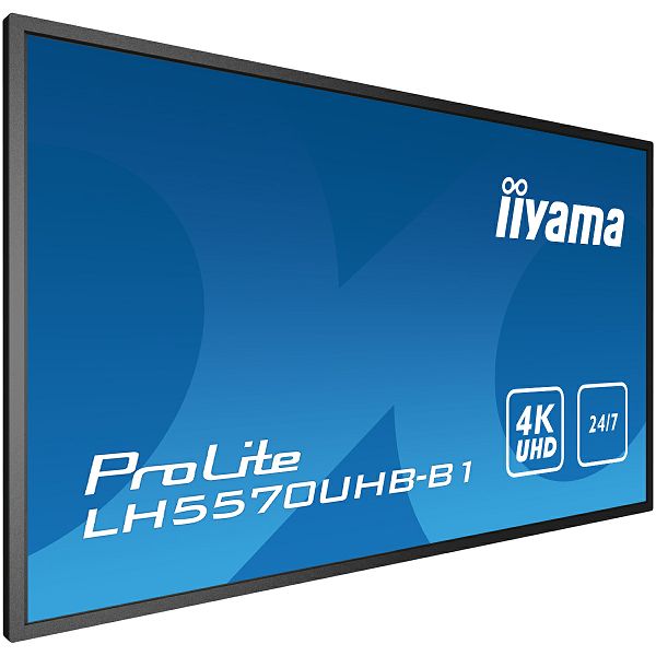 Profesionalni monitor IIYAMA PROLITE LH5570UHB-B1, 55", 4K UHD