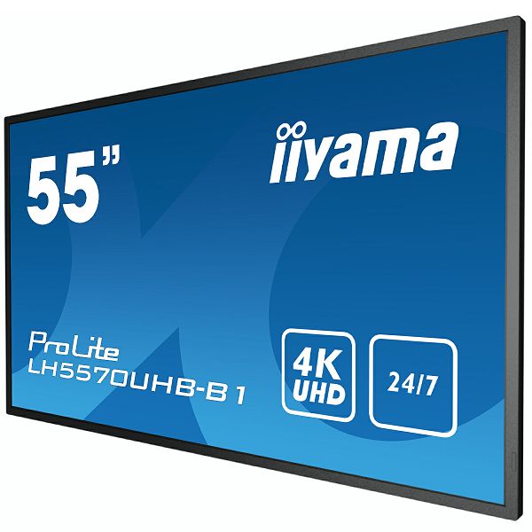 Profesionalni monitor IIYAMA PROLITE LH5570UHB-B1, 55", 4K UHD