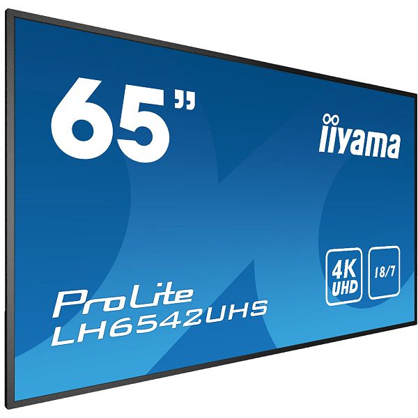 Profesionalni monitor IIYAMA PROLITE LH6542UHS-B3, 65", 4K UHD