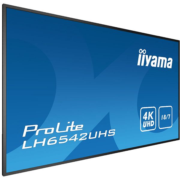 Profesionalni monitor IIYAMA PROLITE LH6542UHS-B3, 65", 4K UHD