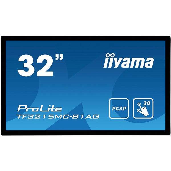 Touchscreen monitor za ugradnju IIYAMA PROLITE TF3215MC-B1AG, 32", Full HD