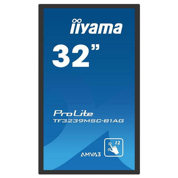 Touchscreen monitor za ugradnju IIYAMA PROLITE TF3239MSC-B1AG, 32", Full HD