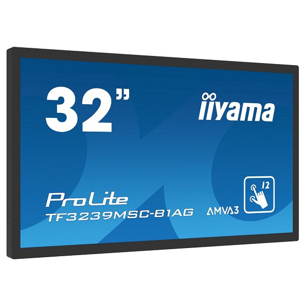 Touchscreen monitor za ugradnju IIYAMA PROLITE TF3239MSC-B1AG, 32", Full HD