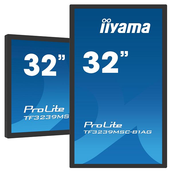 Touchscreen monitor za ugradnju IIYAMA PROLITE TF3239MSC-B1AG, 32", Full HD