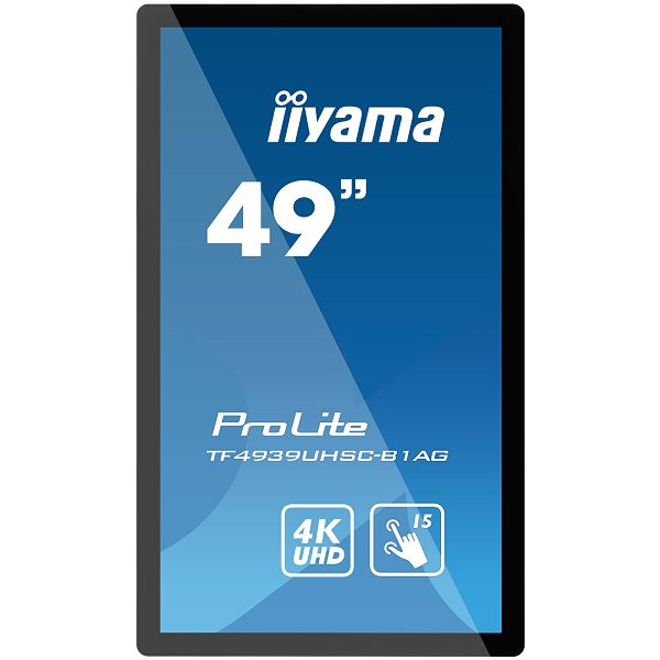 Touchscreen monitor za ugradnju IIYAMA PROLITE TF4939UHSC-B1AG, 49", 4K UHD