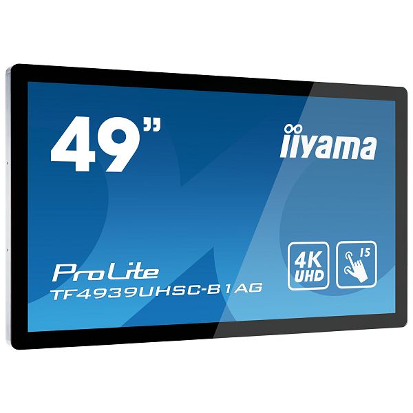 Touchscreen monitor za ugradnju IIYAMA PROLITE TF4939UHSC-B1AG, 49", 4K UHD